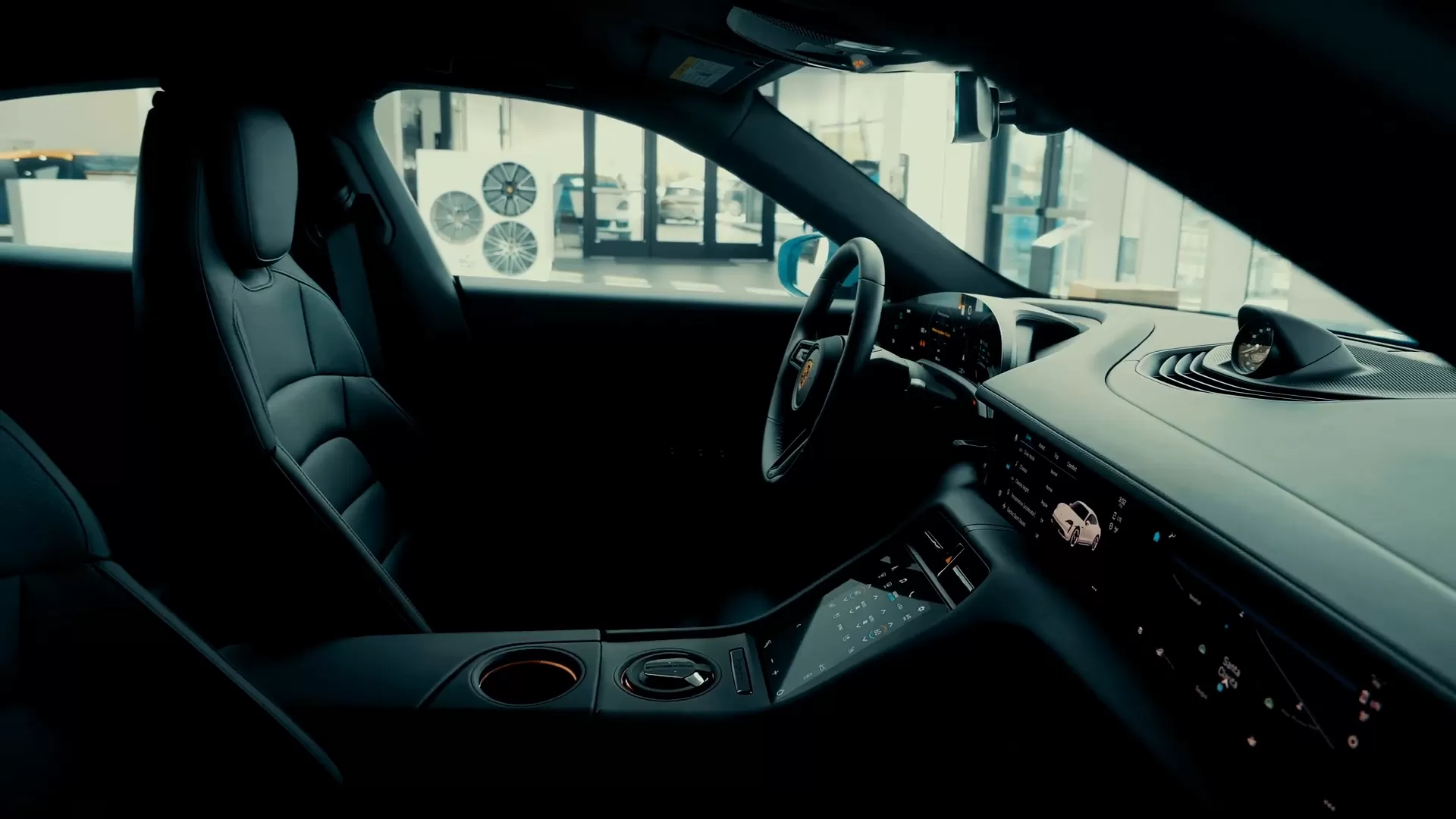 Porsche Taycan - interior and Exterior Detail