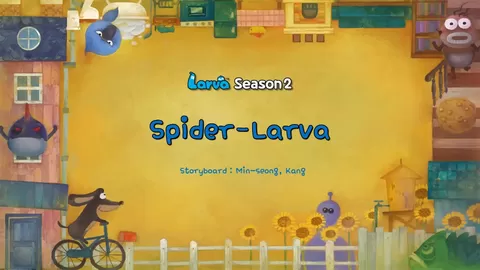 LARVA SPIDER MAN LARVA 2017